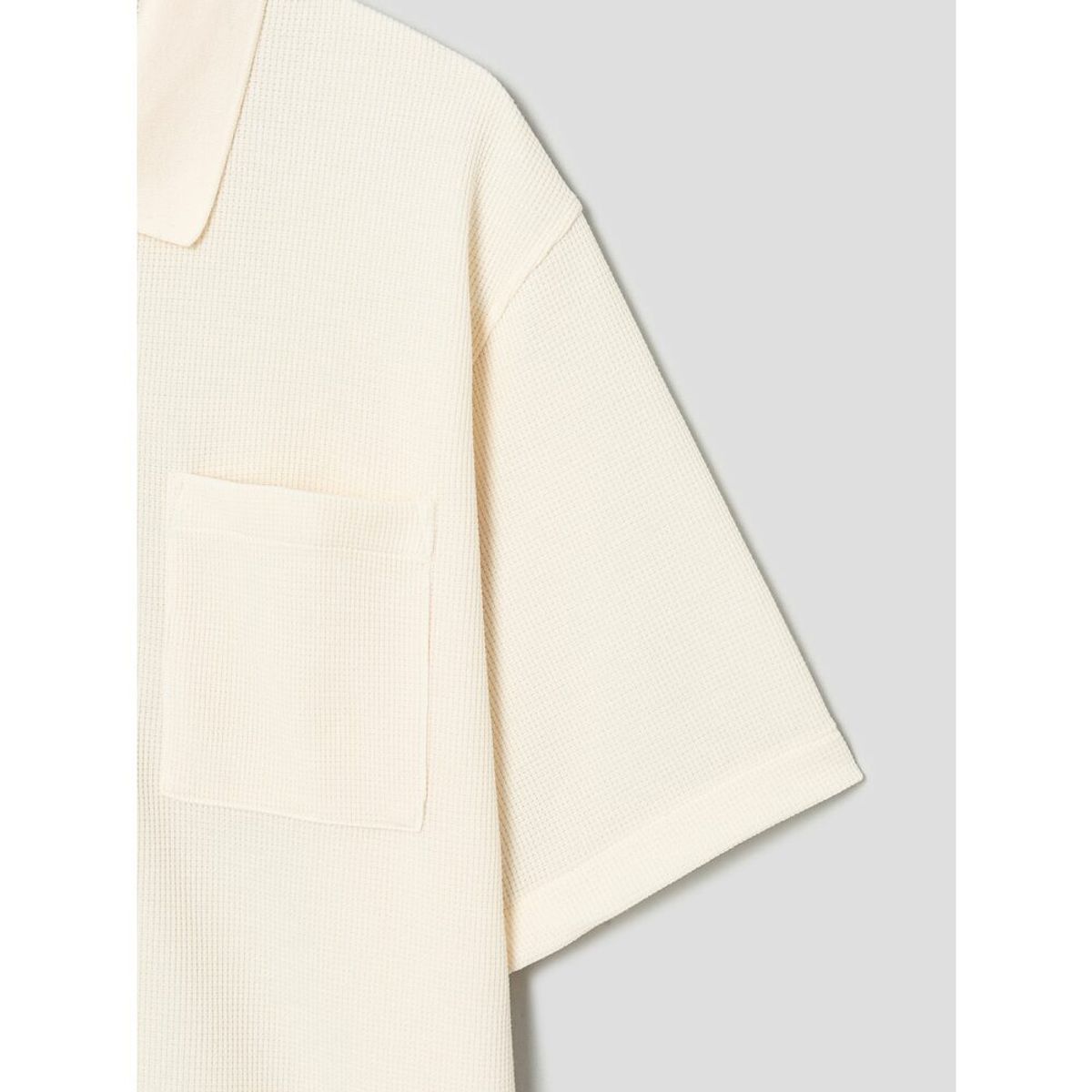 시프트지(SHIFT.G) Open Polo Jersey Shirts  Yellow
