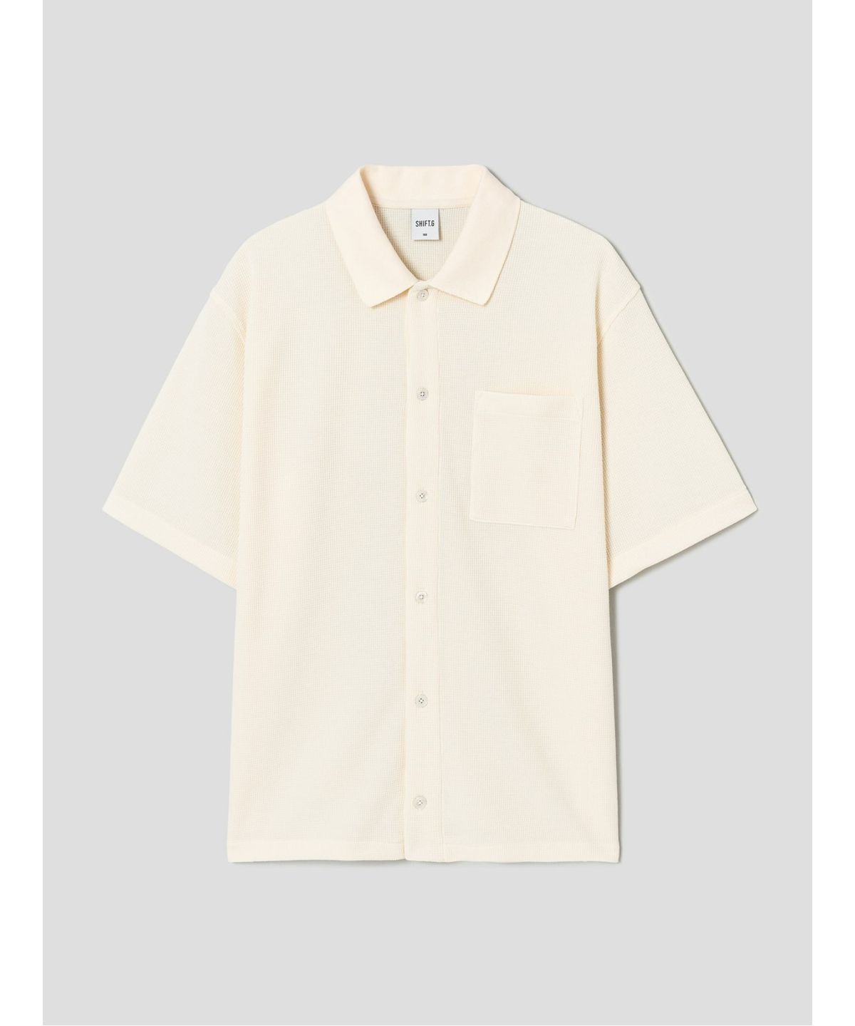 시프트지(SHIFT.G) Open Polo Jersey Shirts  Yellow