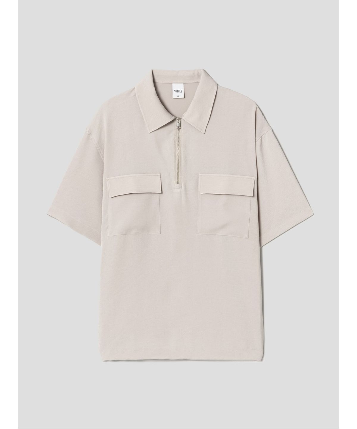 시프트지(SHIFT.G) Half ZipUp Polo  Beige