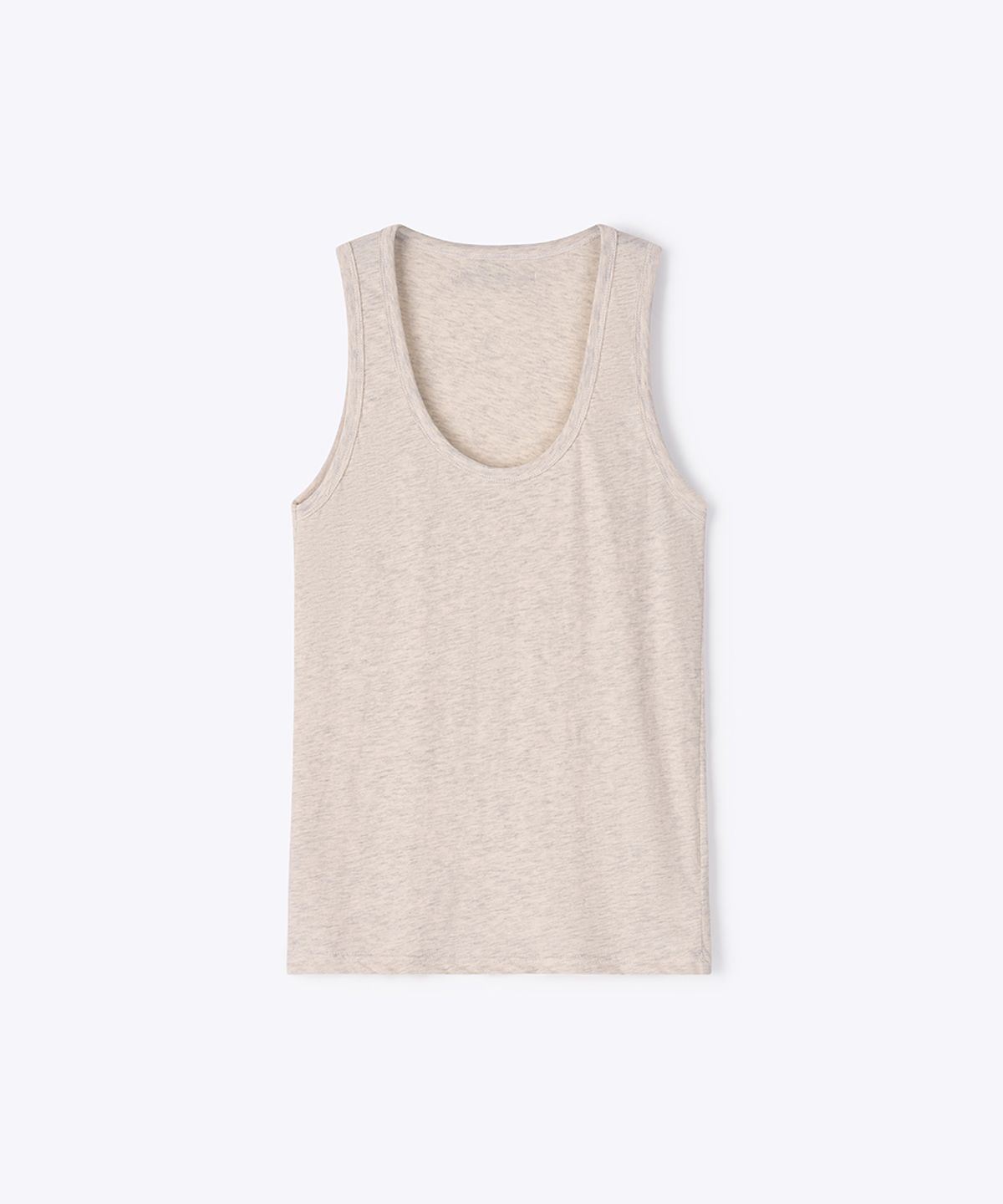 320쇼룸(320SHOWROOM) Raie Back Label Sleeveless Oatmeal