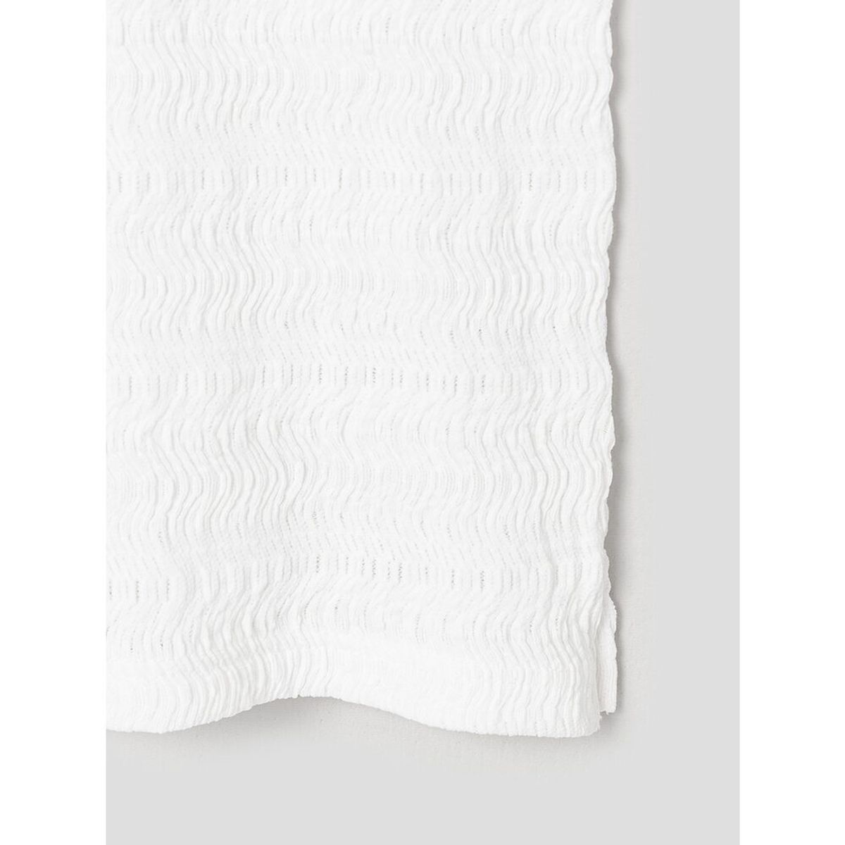 시프트지(SHIFT.G) Wave Texture Polo  White