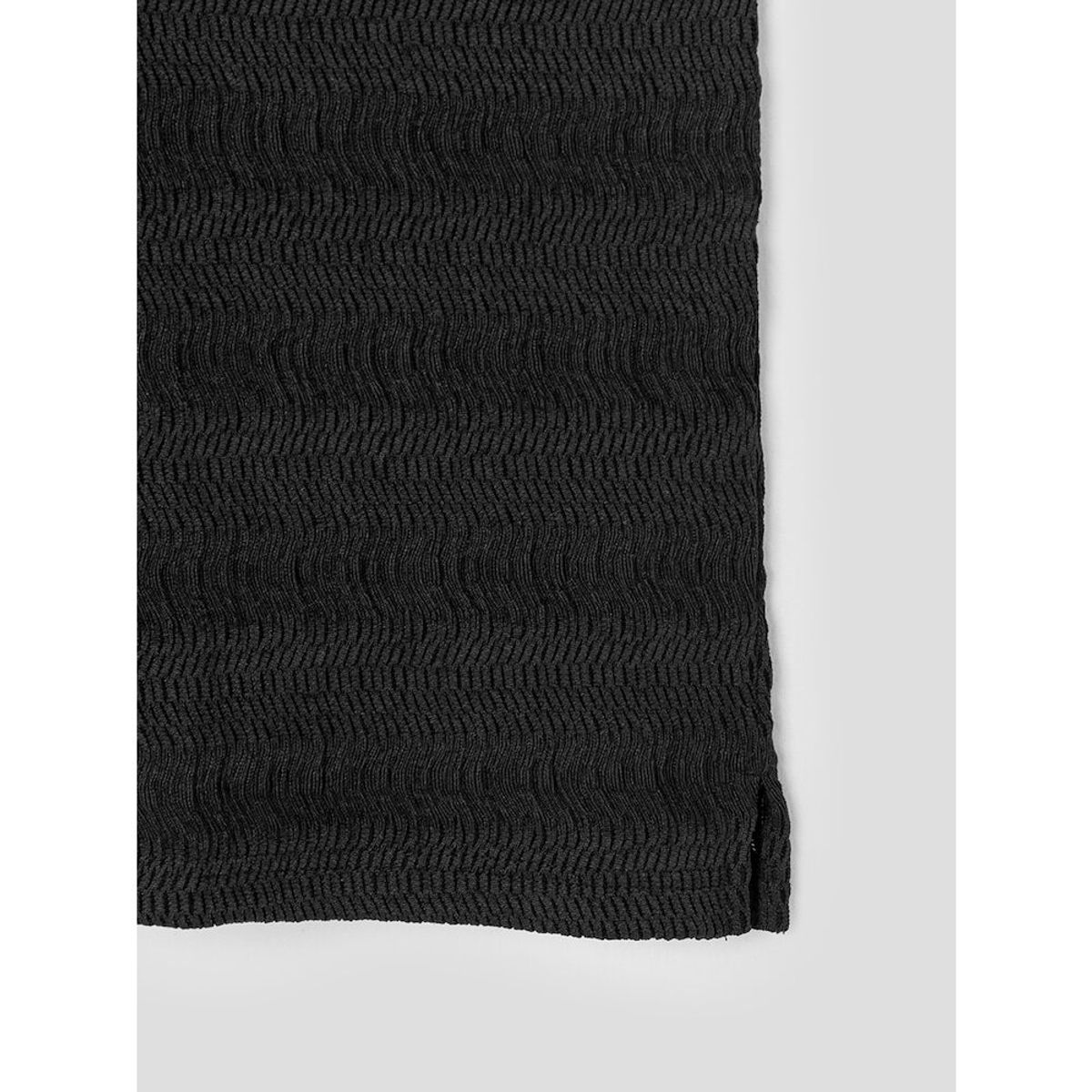 시프트지(SHIFT.G) Wave Texture Polo  Black