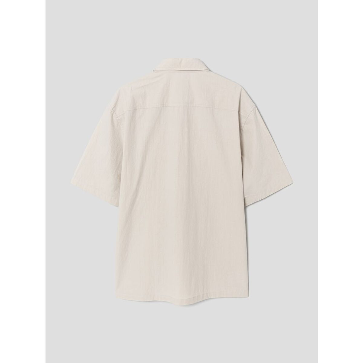 시프트지(SHIFT.G) Cotton Solid Cloud Shirts  Ivory