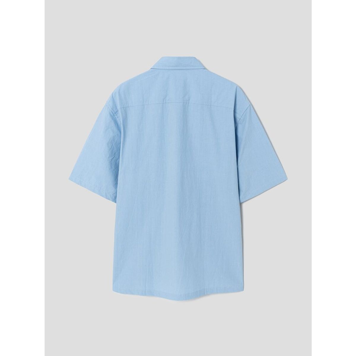 시프트지(SHIFT.G) Cotton Solid Cloud Shirts  Sky Blue