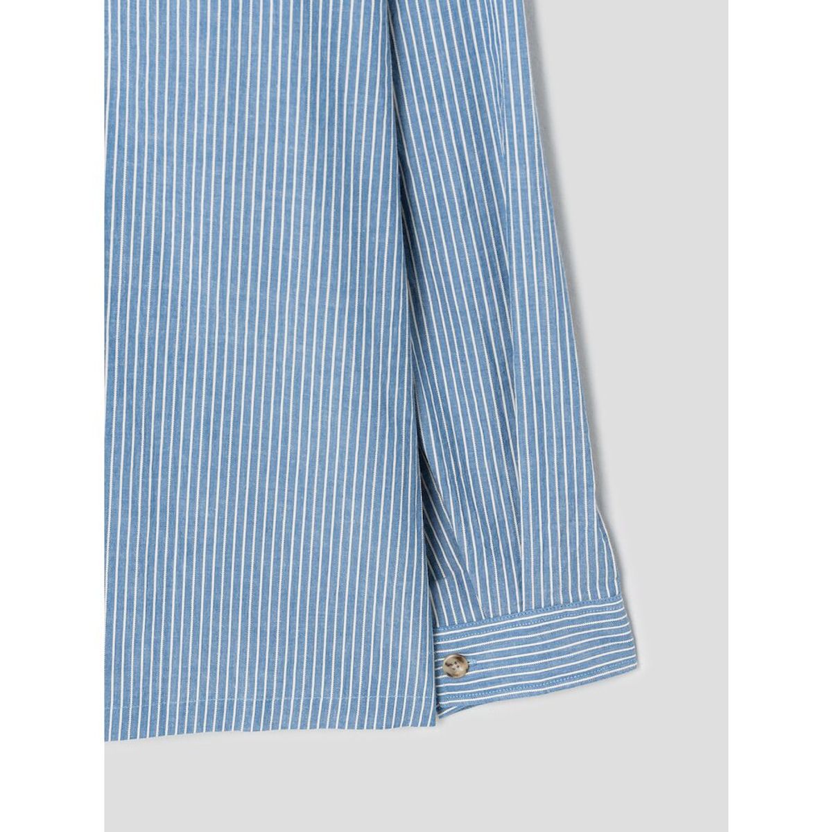 시프트지(SHIFT.G) Stripe Hoodied ZoomIn Shirts  Blue