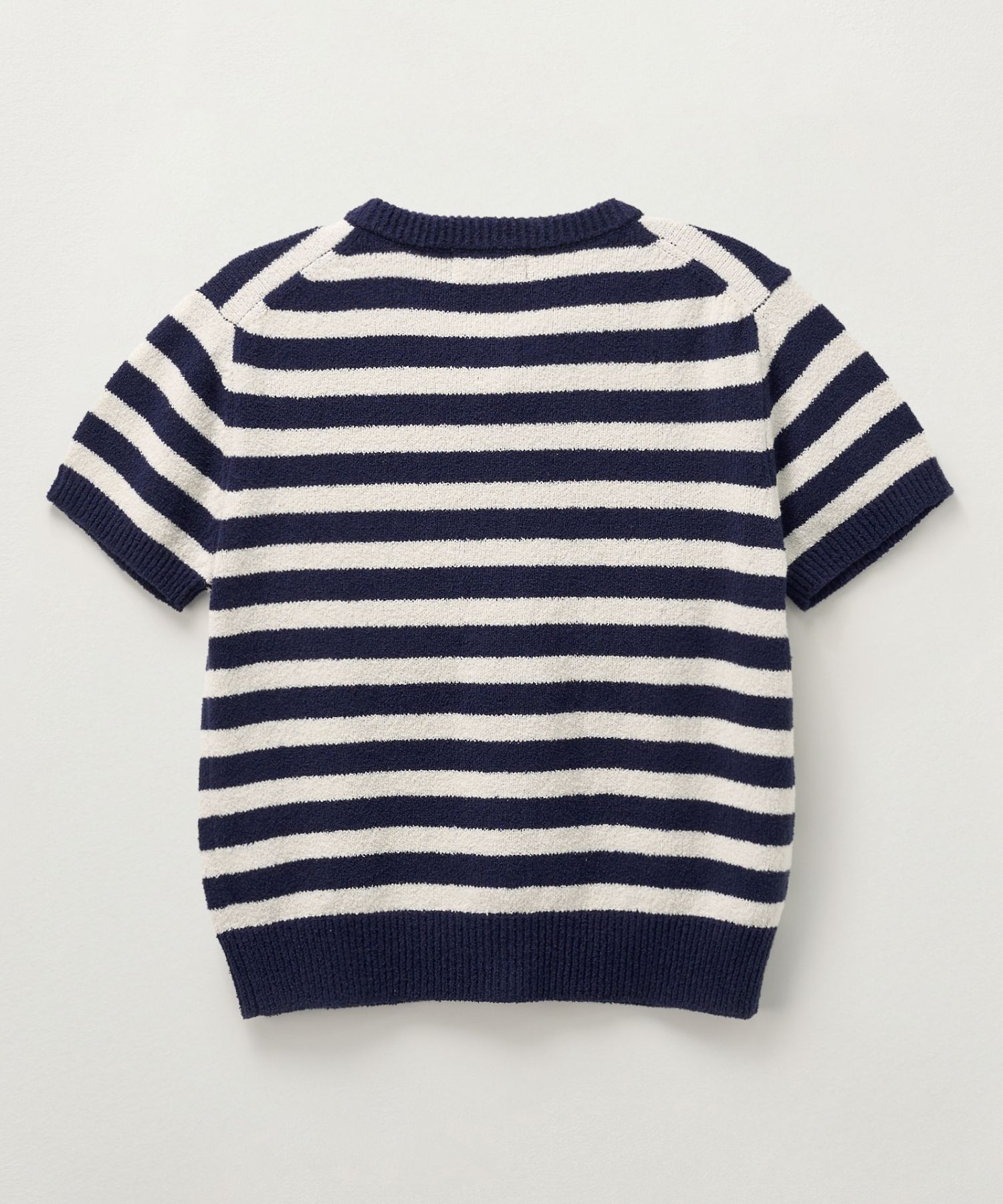 Tシャツ・カットソー SATUR W Bon Voyage Stripe Half Knit Cardigan Navy SA252WKC07 MUSINSA | SATUR (W) Bon Voyage Stripe Half Knit Cardigan Navy