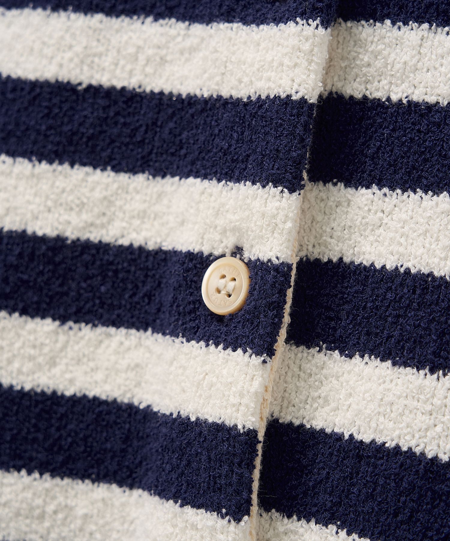 Tシャツ・カットソー SATUR W Bon Voyage Stripe Half Knit Cardigan Navy SA252WKC07 MUSINSA | SATUR (W) Bon Voyage Stripe Half Knit Cardigan Navy