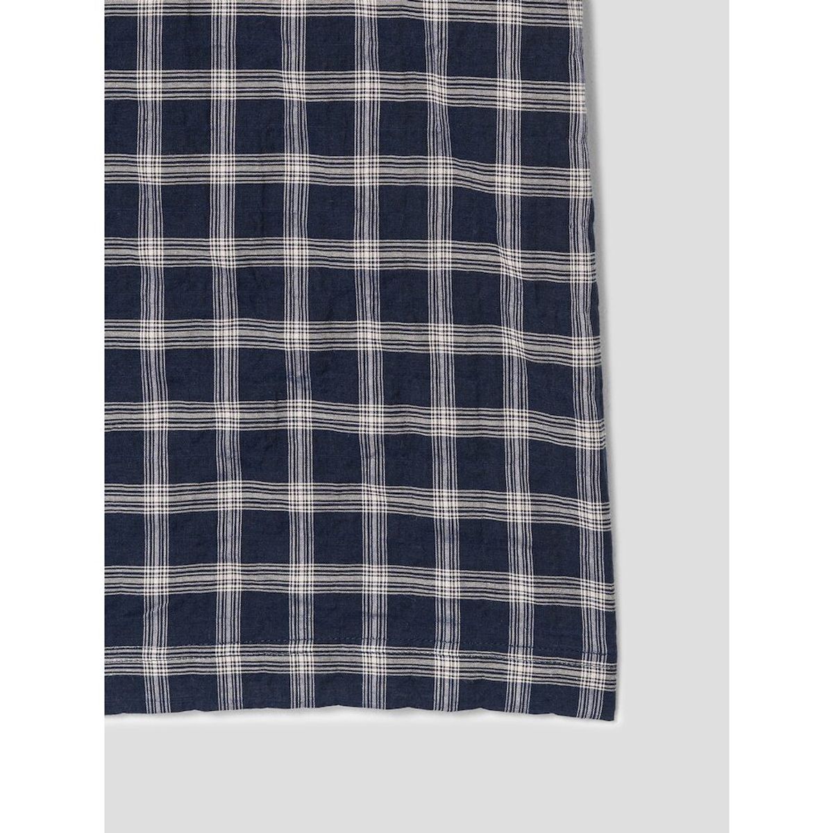 시프트지(SHIFT.G) Check Pattern Cloud Shirts  Navy