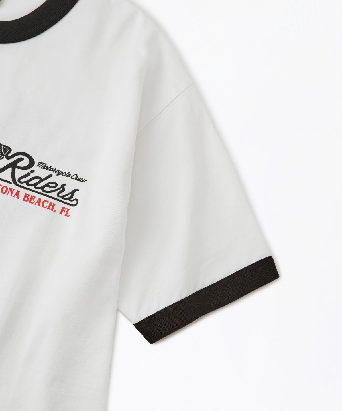 아웃스탠딩(OUTSTANDING) MOT SERIES TEE(RIDE THE COAST)_OFF WHITE
