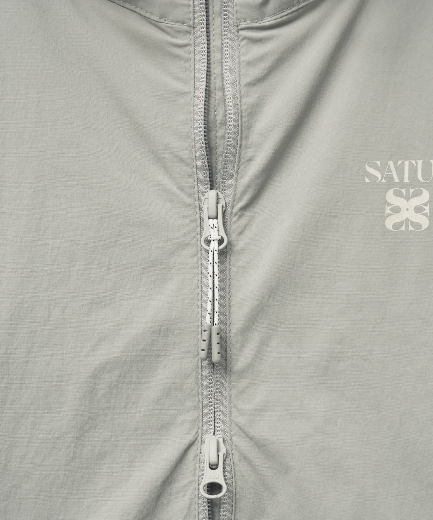 MUSINSA | SATUR (W) Lawton Packable Windbreaker Gray