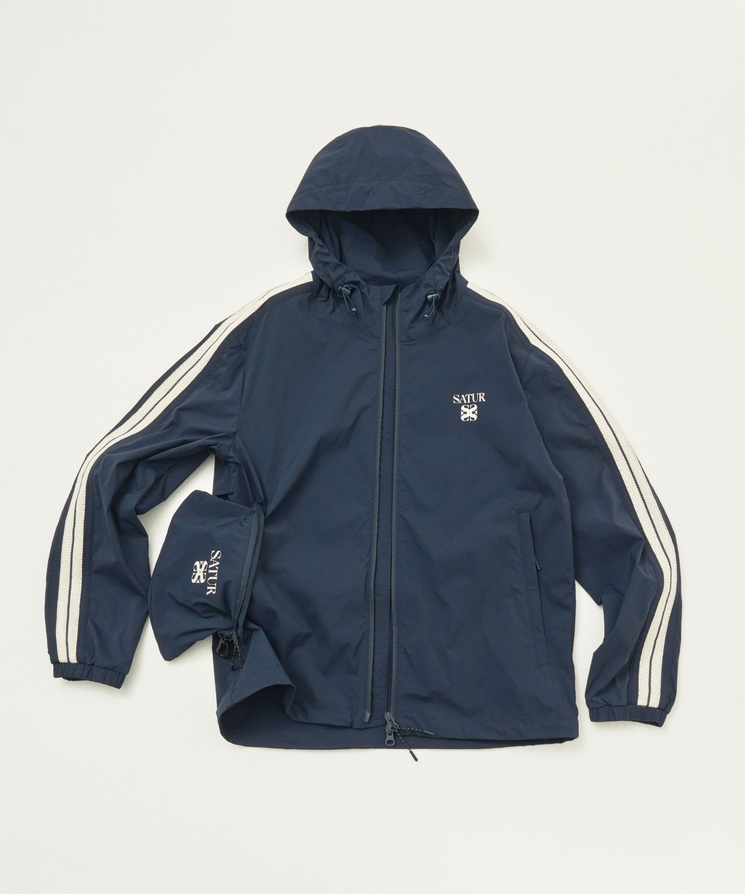 【 SATUR 】Lawton Packable Windbreaker MUSINSA | SATUR (W) Lawton Packable Windbreaker Black