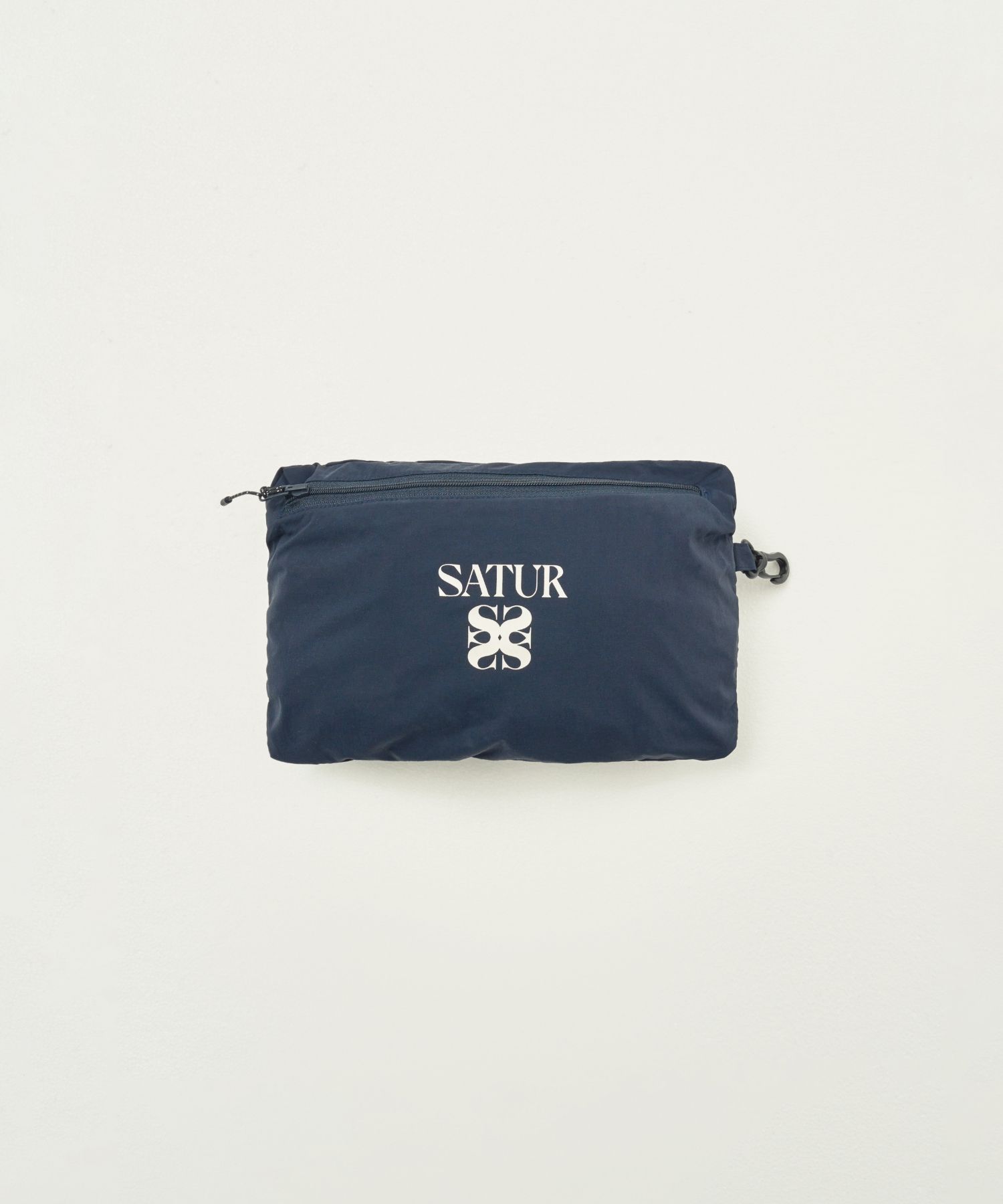 MUSINSA | SATUR (W) Lawton Packable Windbreaker Black