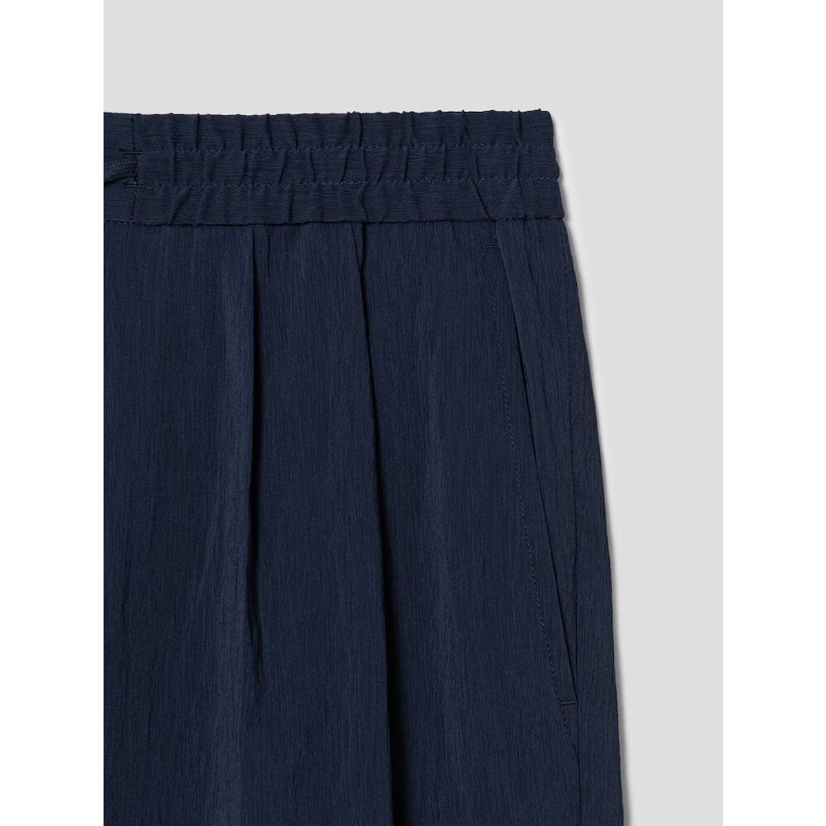 시프트지(SHIFT.G) Officer Pleats Slacks  Navy