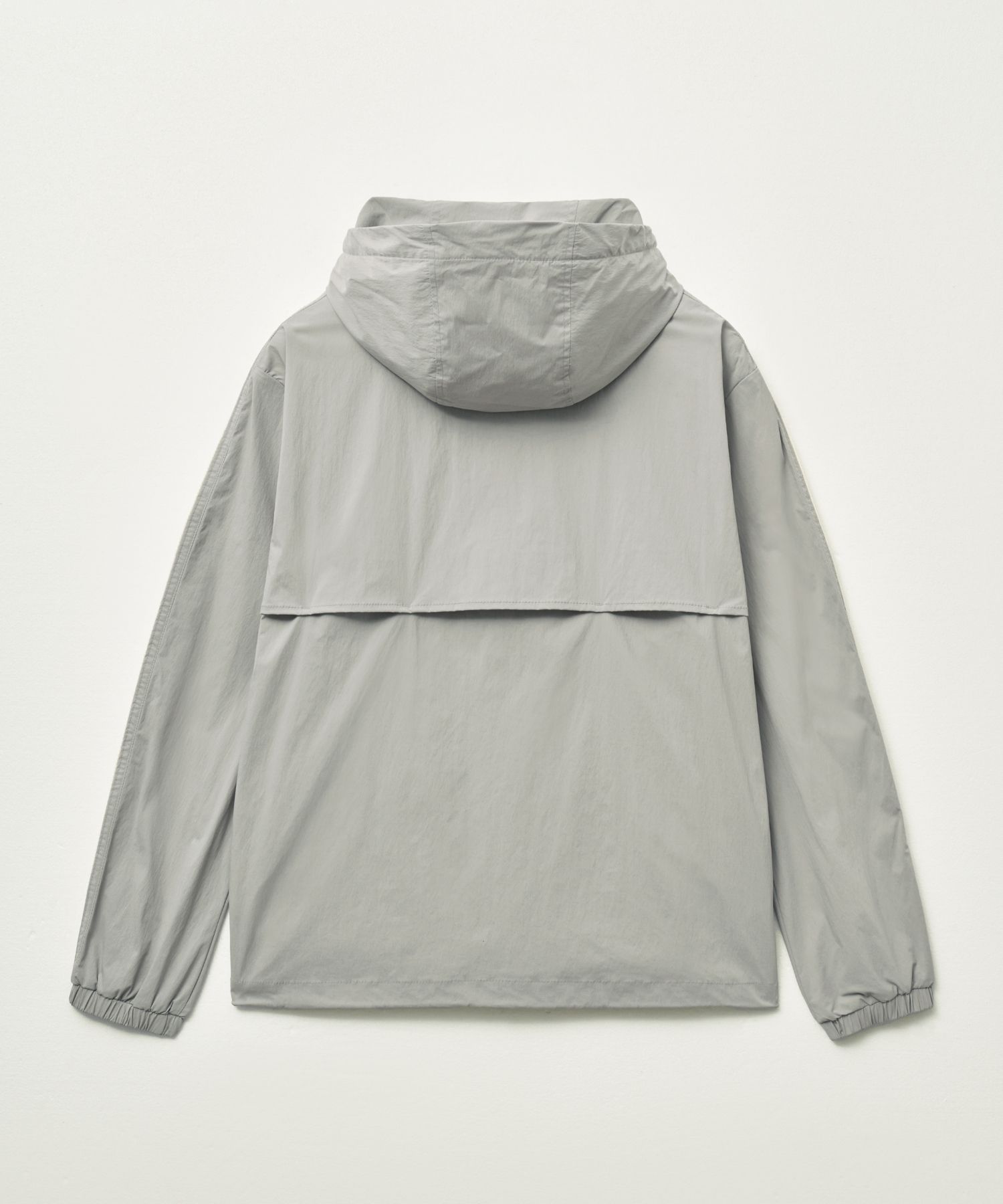 MUSINSA | SATUR Lawton Packable Windbreaker Gray
