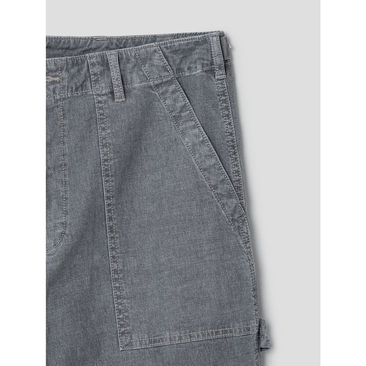 시프트지(SHIFT.G) Mallet Light Denim Pants  Grey