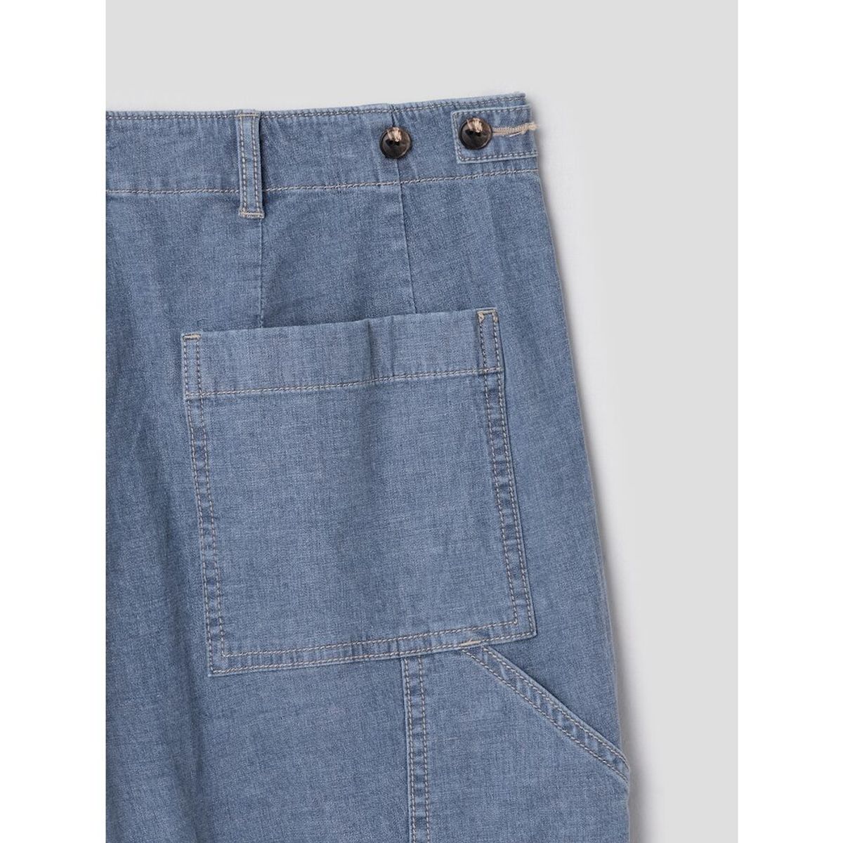 시프트지(SHIFT.G) Mallet Light Denim Pants  Blue