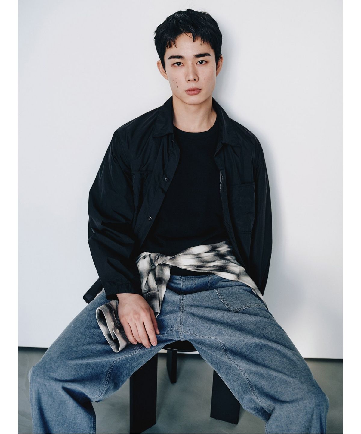 시프트지(SHIFT.G) Mallet Light Denim Pants  Blue