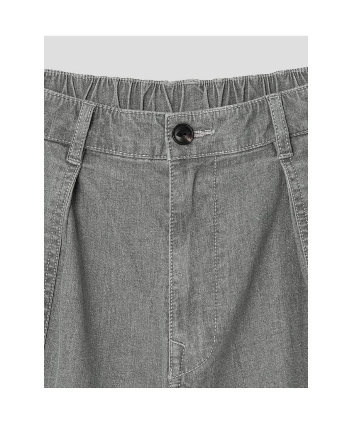 시프트지(SHIFT.G) Denim Fatigue Shorts  Khaki