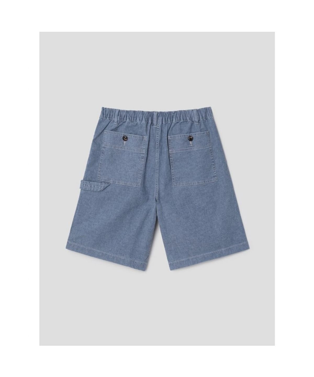 시프트지(SHIFT.G) Denim Fatigue Shorts  Blue