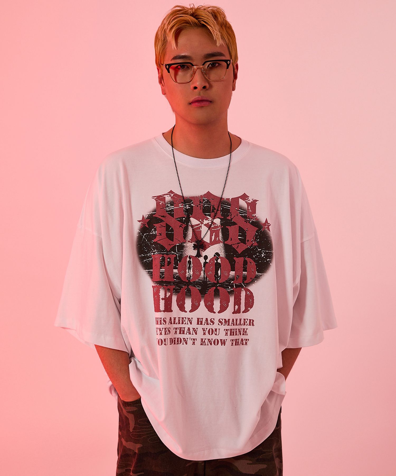 HOODHOOD ♥ 888 Angel Number Overfit T-shirt /追跡付 MUSINSA公式 | HOODHOOD 888 Angel Number Overfit Short Sleeve