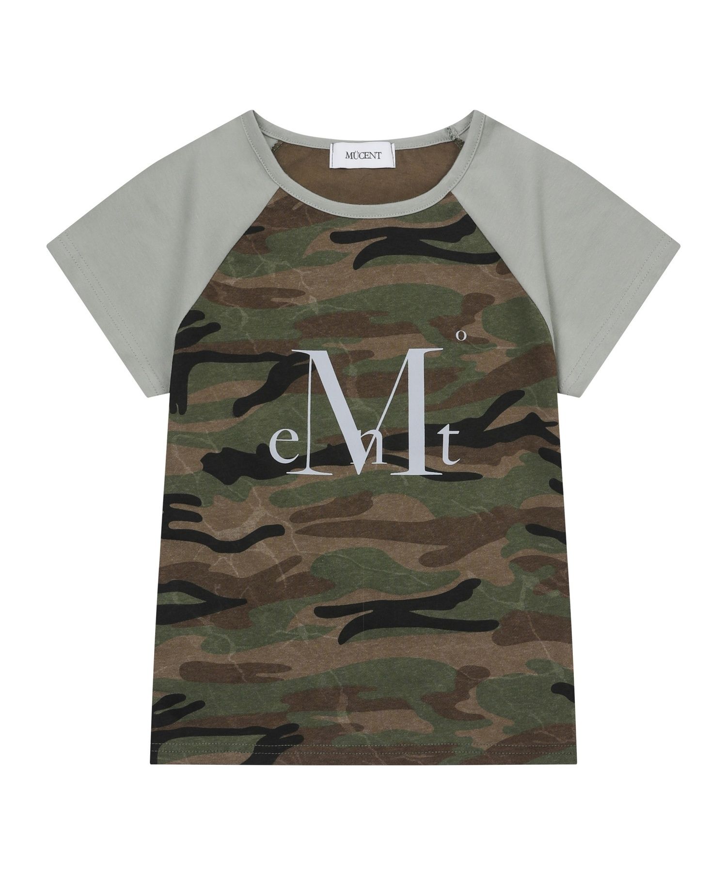 ★MUCENT★ Jug Camo Nagrang Short Sleeve T-shirt Unisex MUSINSA | MUCENT Ruffin Camo Nagrang Slim Fit Short Sleeve