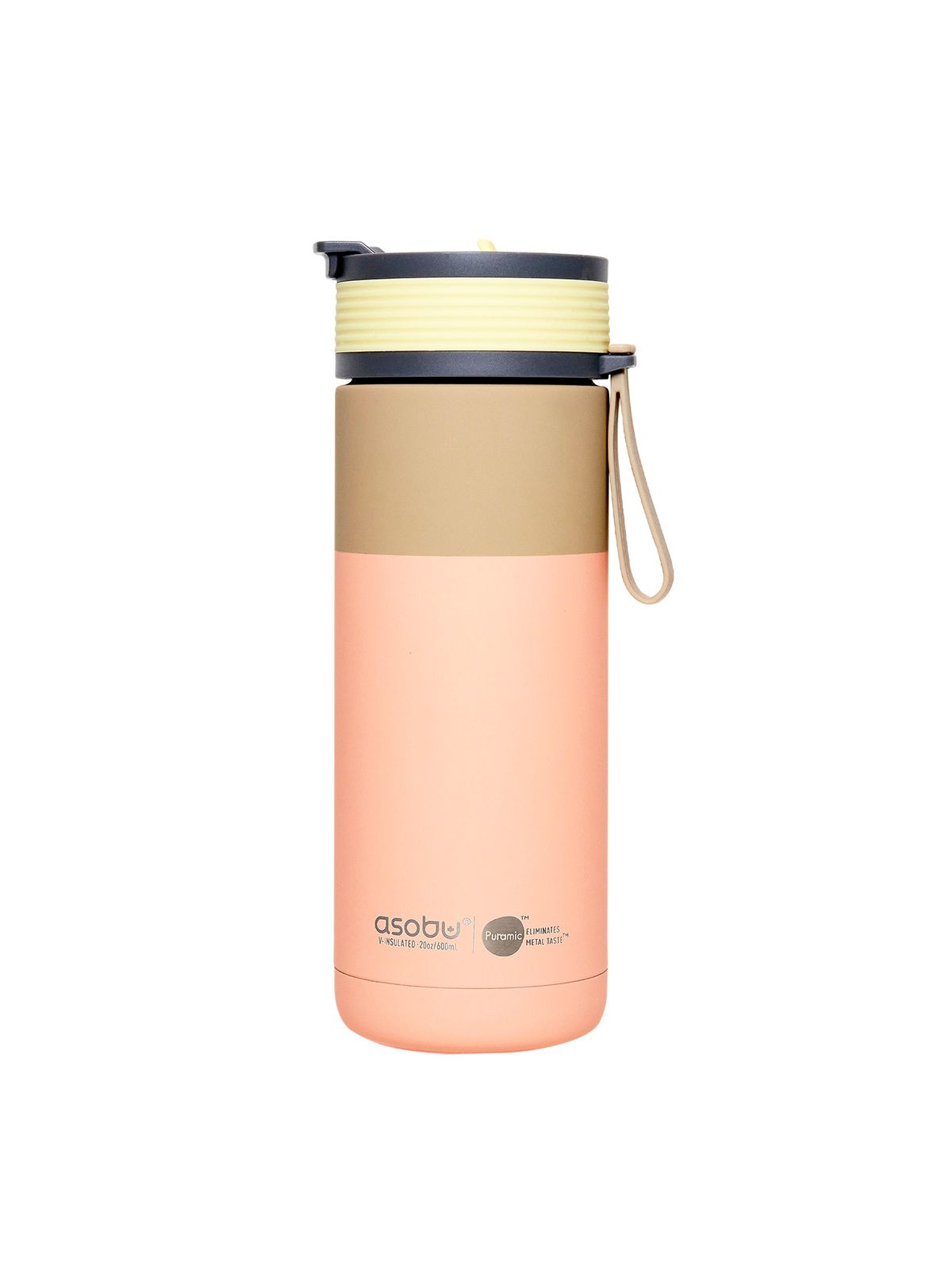 아소부(ASOBU) 세라믹 스텐 진공 보온보냉 텀블러 600ml 아스펜 파스텔
