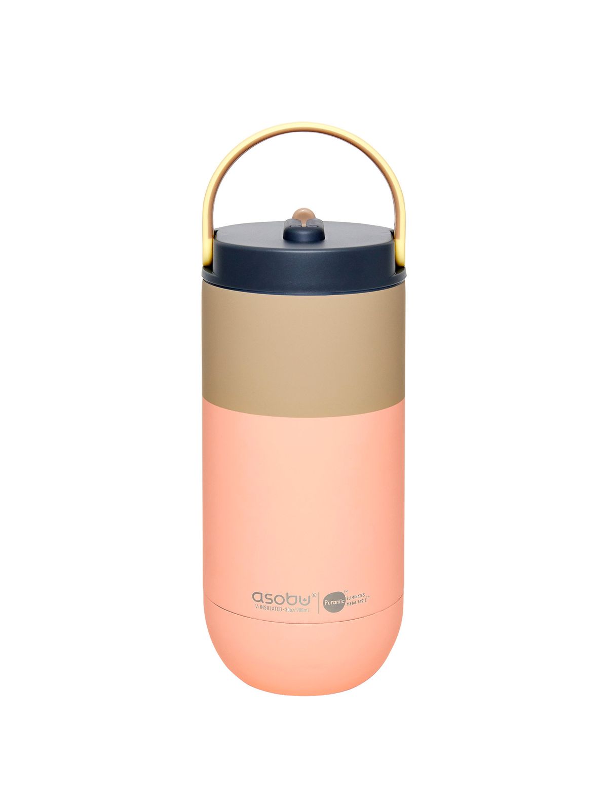 아소부(ASOBU) 세라믹 스텐 진공 보온보냉 텀블러 900ml 오르빗 파스텔