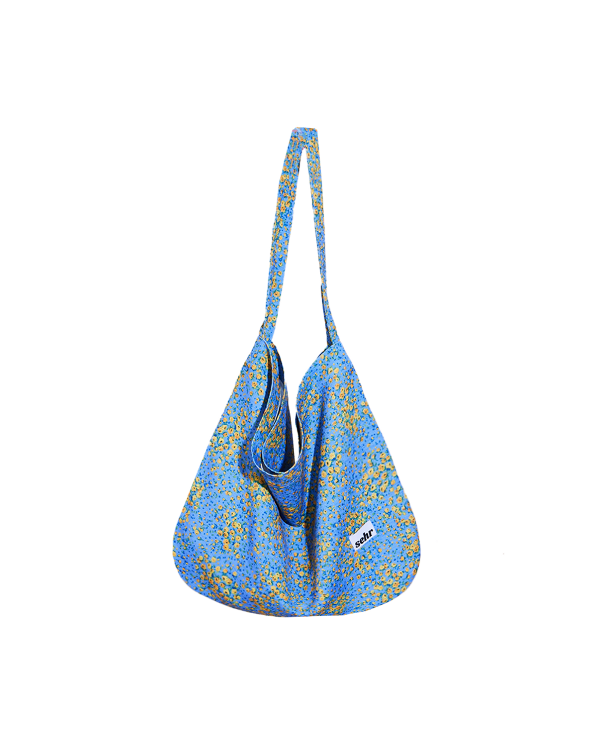 세르(SEHR) Yellow Rose Easy Bag (Sky Blue)