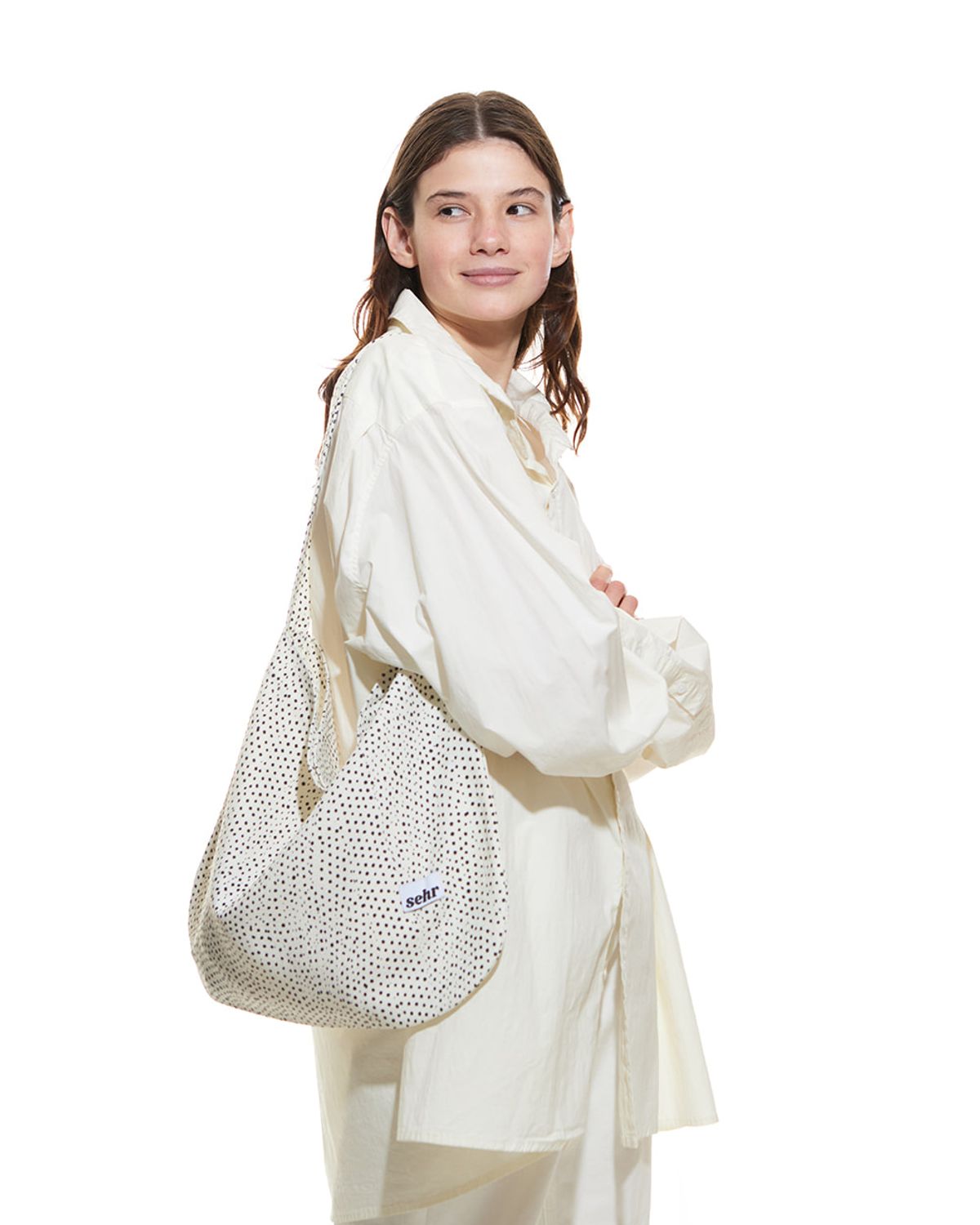 세르(SEHR) Rain Dot Easy Bag (White)