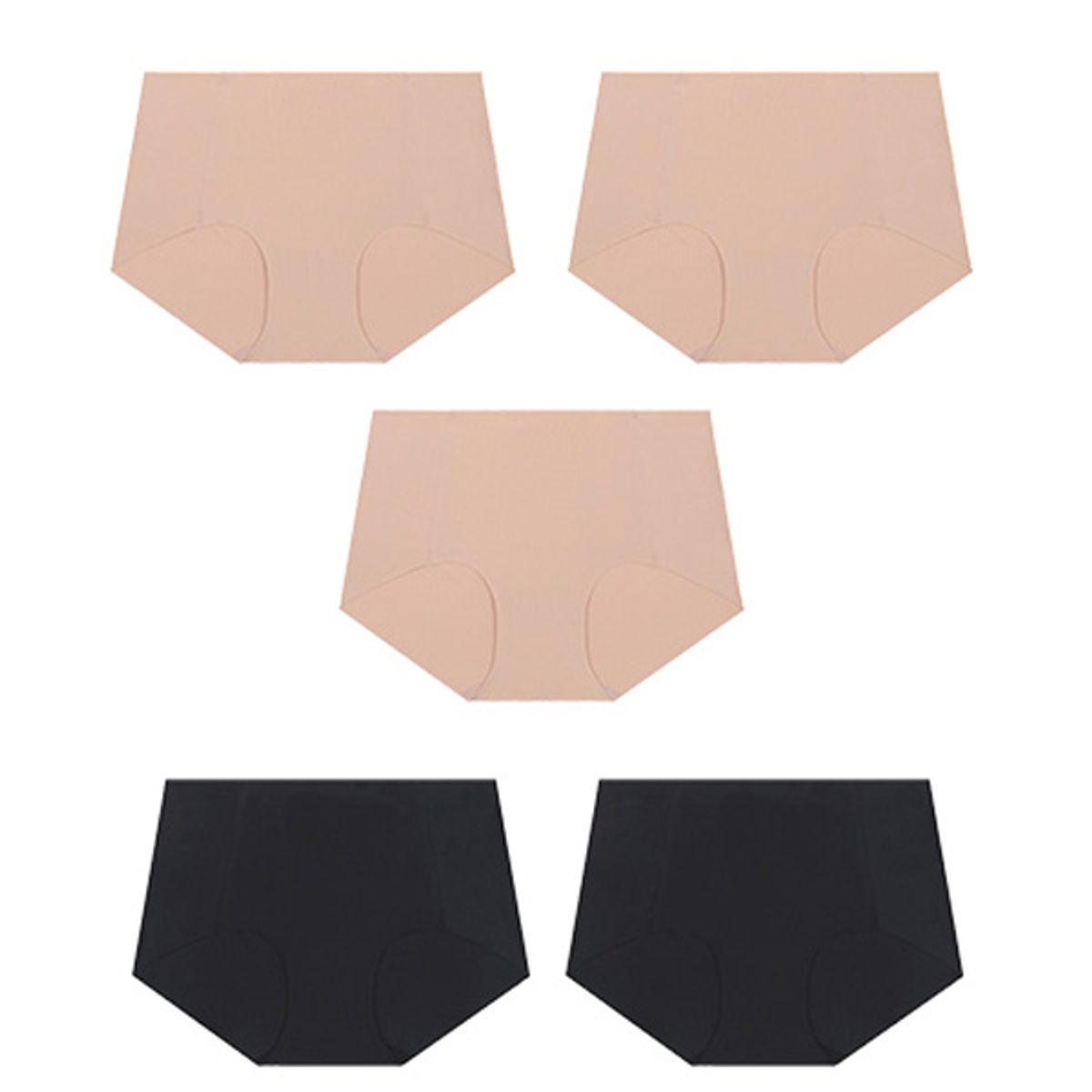 포에버21언더웨어(FOREVER21UNDERWEAR) [5PACK] 여성 베이직 프리컷 팬티 B팩