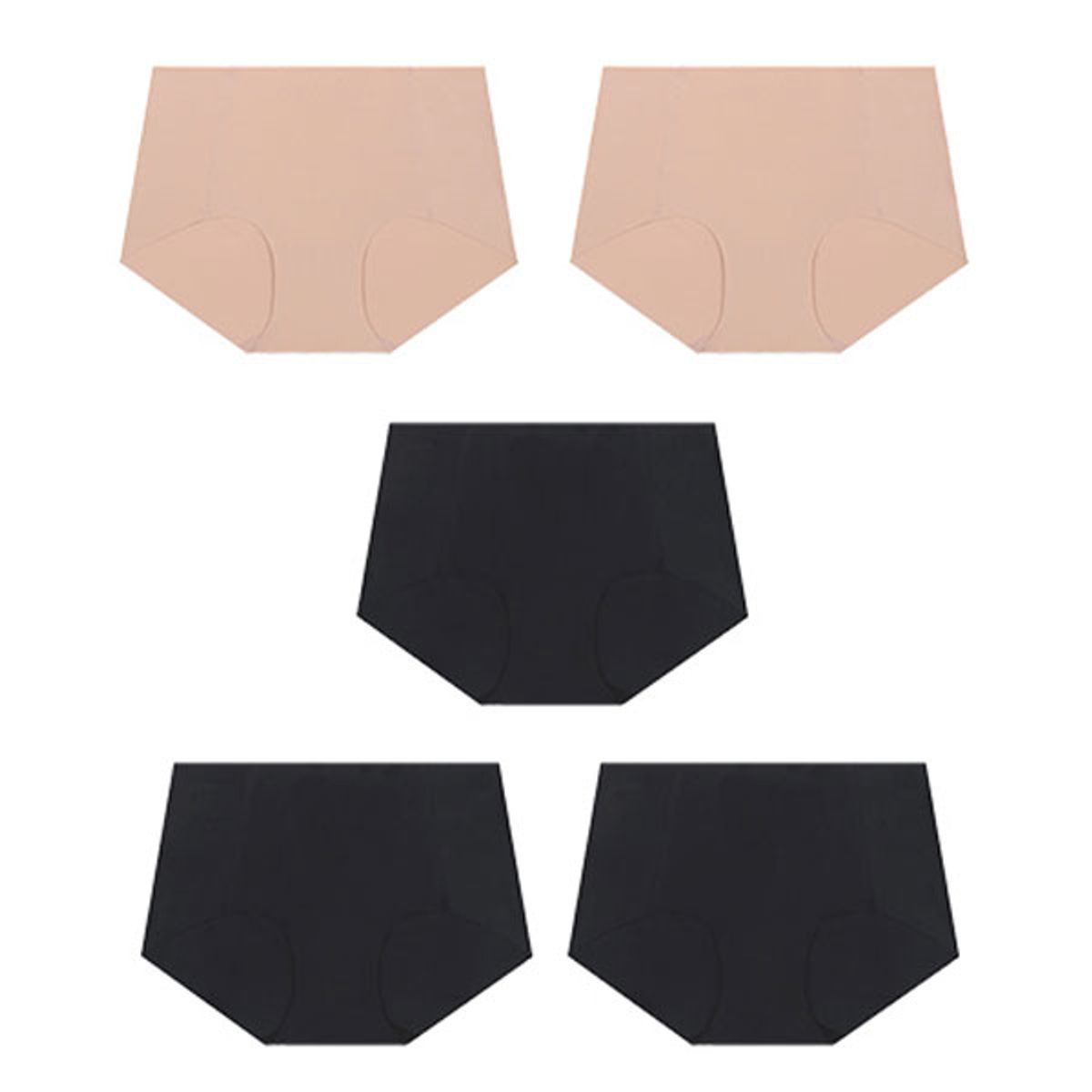 포에버21언더웨어(FOREVER21UNDERWEAR) [5PACK] 여성 베이직 프리컷 팬티 C팩