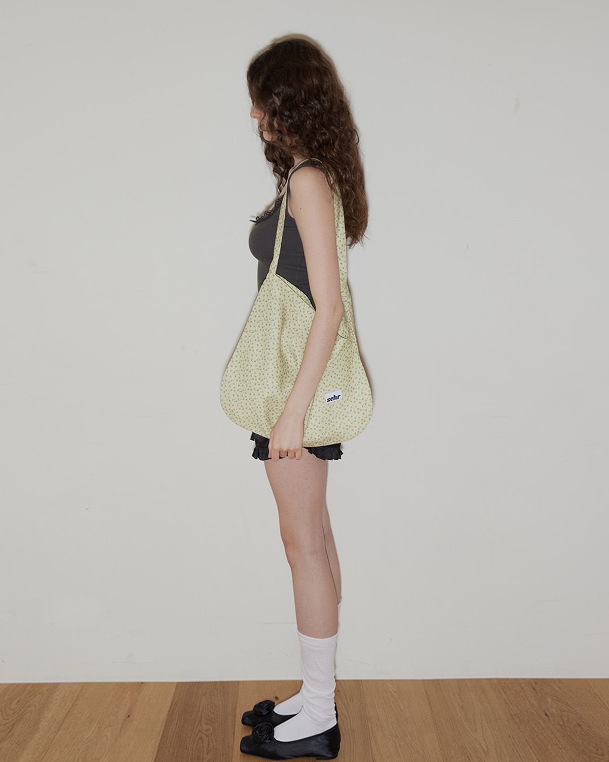 세르(SEHR) Little Flower Easy Bag (YellowGreen)