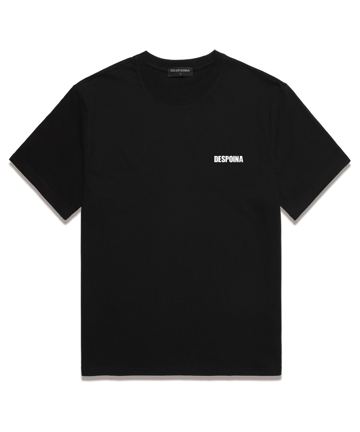 우즈(OUSE) Basic font 반팔 티셔츠 (DS022) 블랙