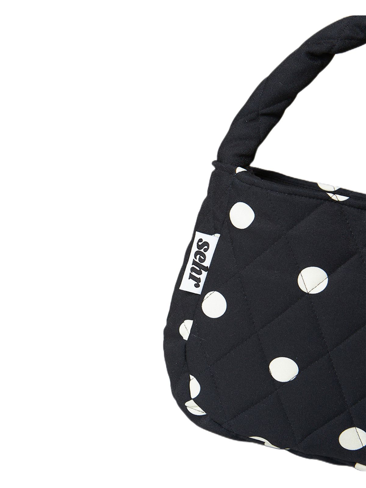 세르(SEHR) Padded Dot-Dot Petit Handle Bag