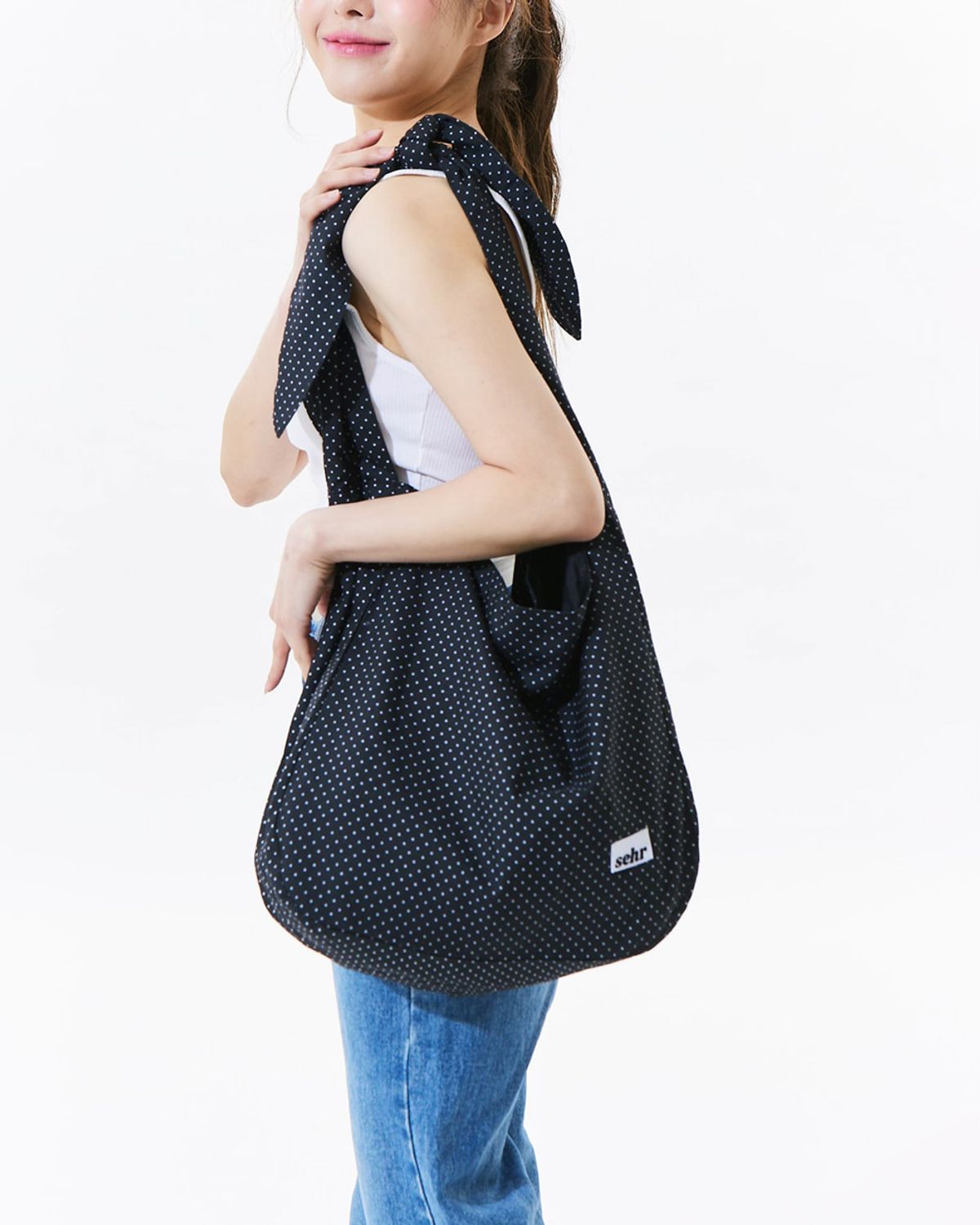 세르(SEHR) Tie Big Bag (Dot-Dot)
