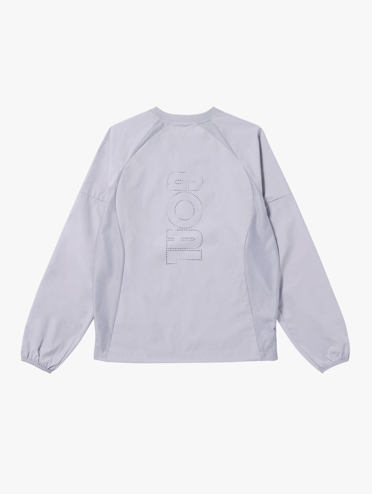 골스튜디오(GOALSTUDIO) LIGHTWEIGHT AIR THROUGH WIND PULLOVER-LAVENDER