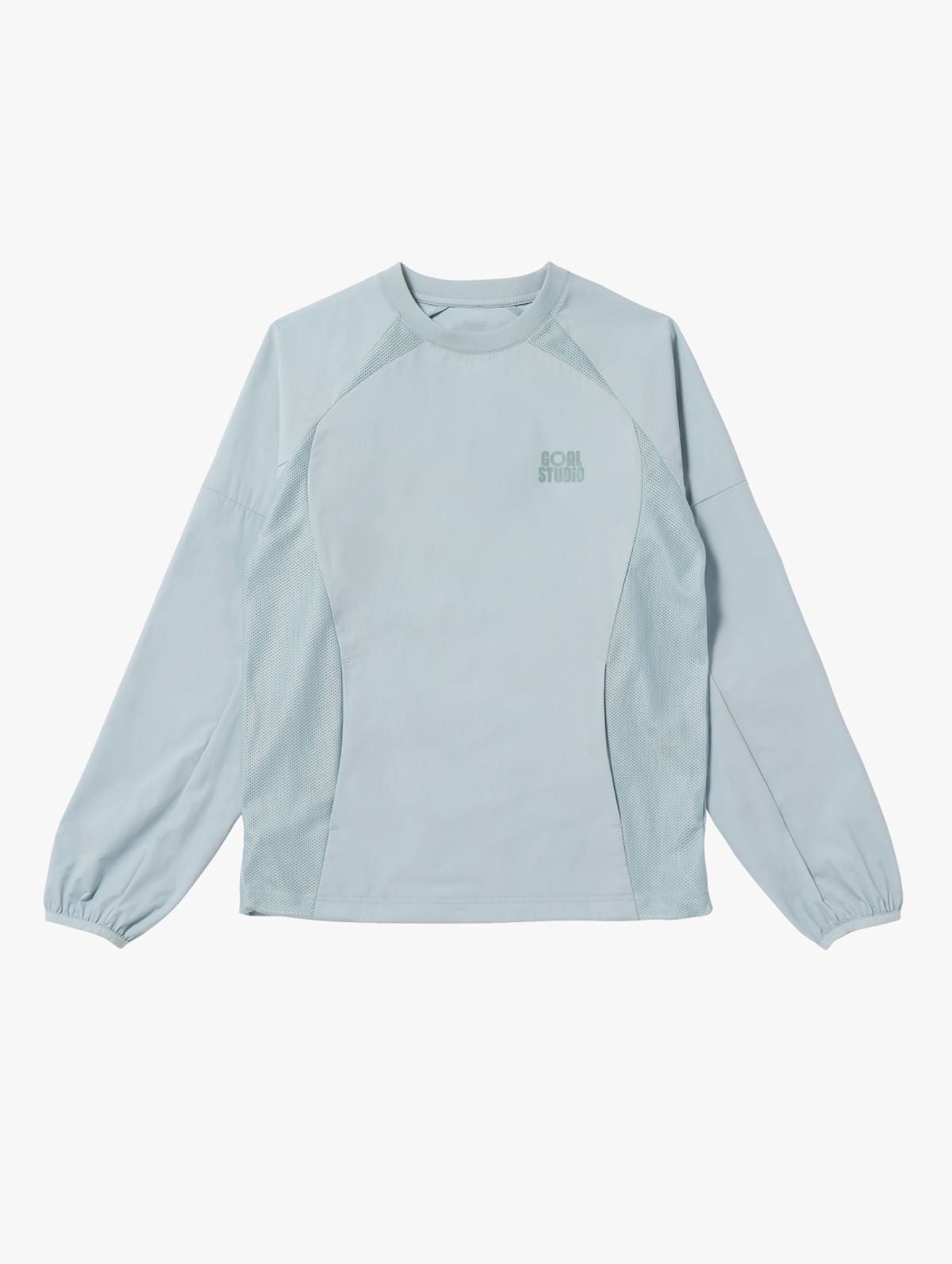 골스튜디오(GOALSTUDIO) LIGHTWEIGHT AIR THROUGH WIND PULLOVER-SKY BLUE
