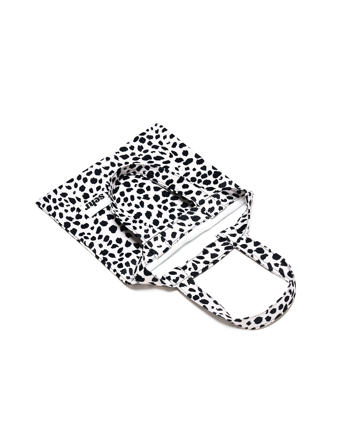세르(SEHR) Leopard Marshmallow Mini Bag (White)