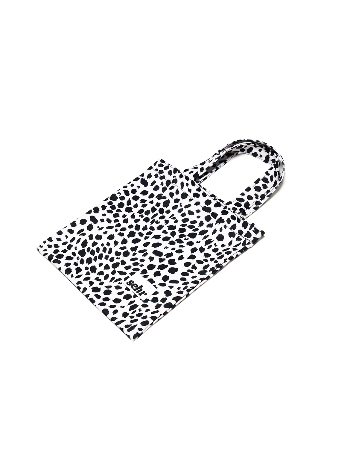 세르(SEHR) Leopard Marshmallow Mini Bag (White)