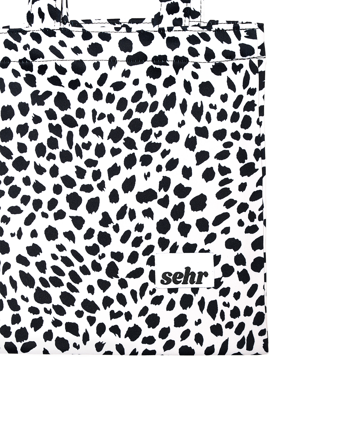 세르(SEHR) Leopard Marshmallow Mini Bag (White)