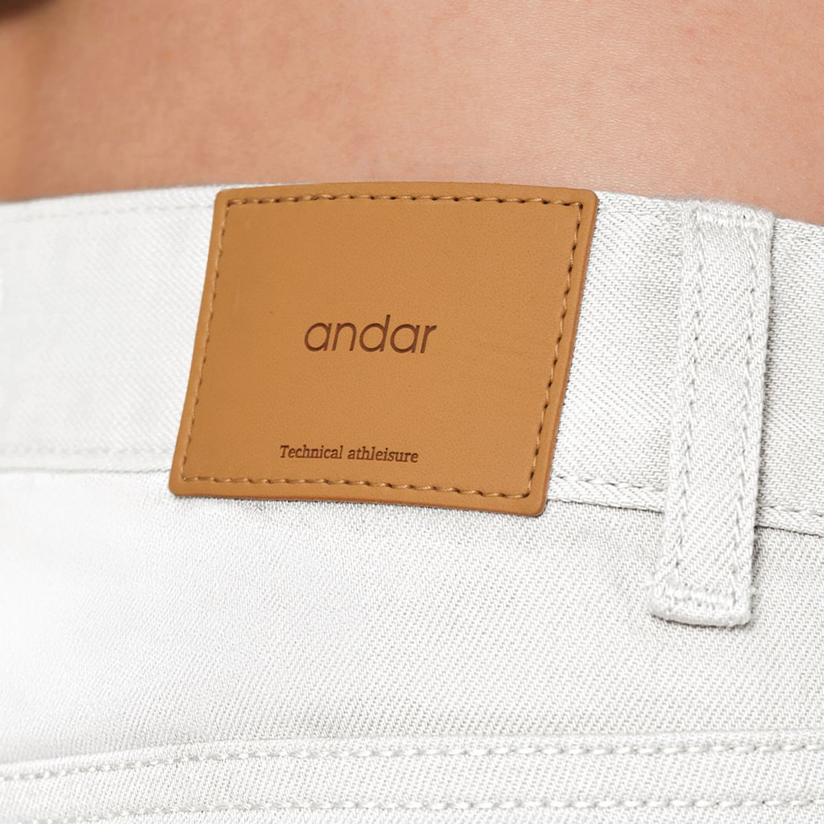 안다르(ANDAR) 에어데님 와이드 팬츠