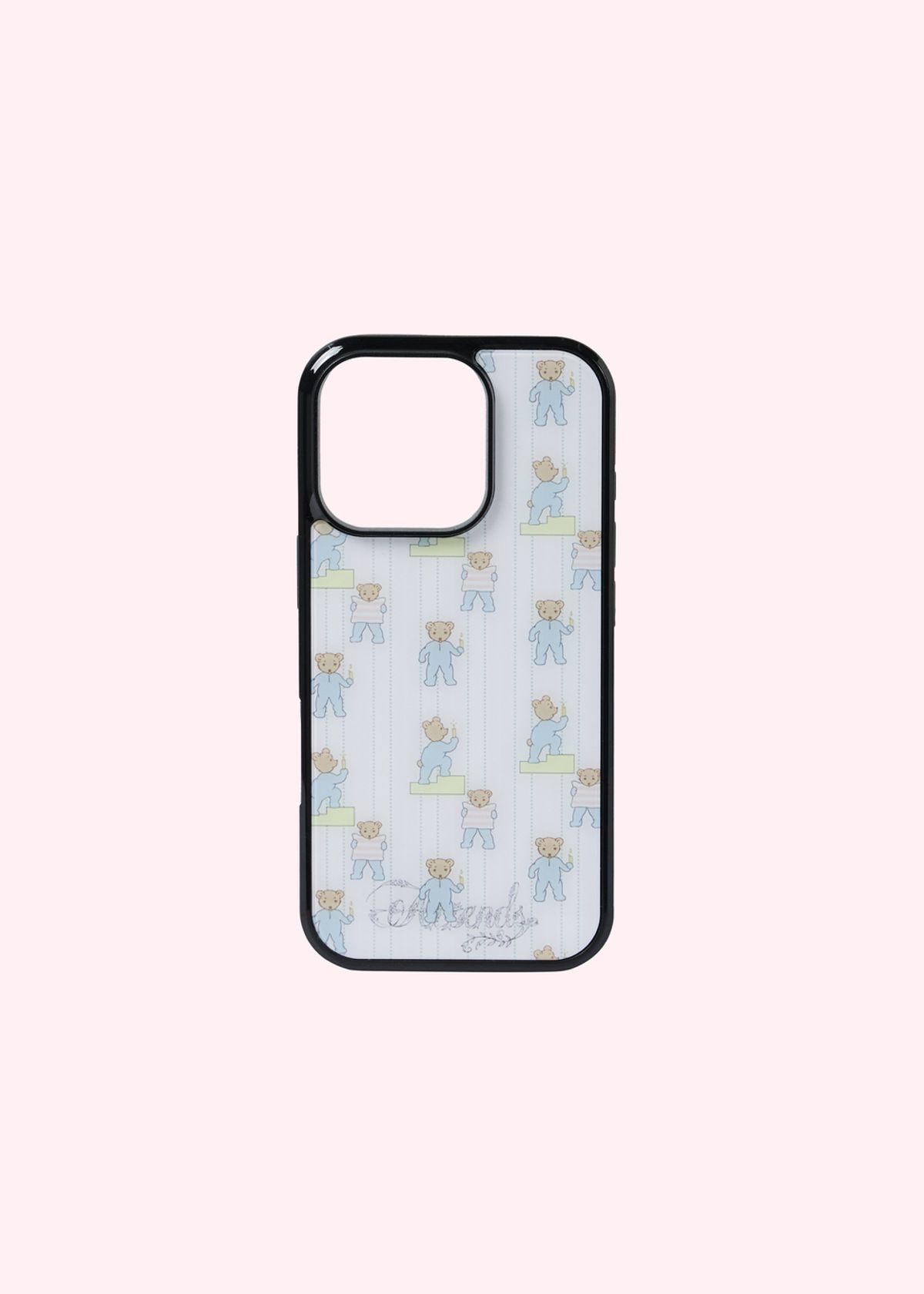 어텐즈(ATTENDS) Sleep baby bear case (pink)