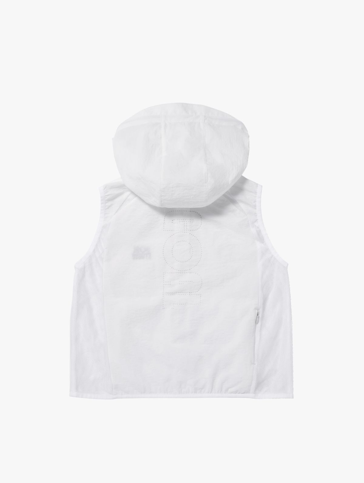 골스튜디오(GOALSTUDIO) WS AIR THROUGH HOODED LIGHTWEIGHT VEST-WHITE