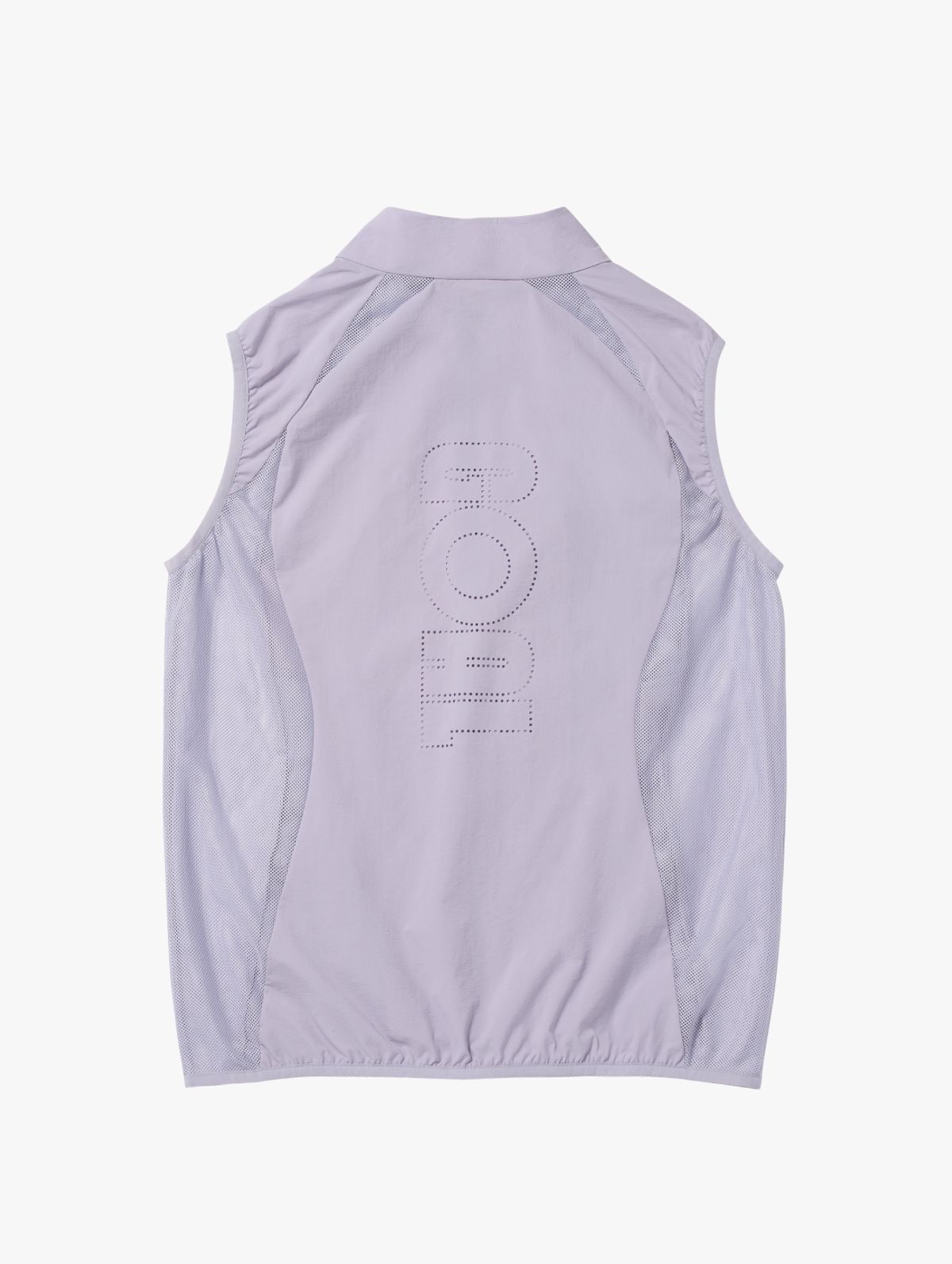 골스튜디오(GOALSTUDIO) AIR THROUGH 2WAY ZIP LIGHTWEIGHT VEST-LAVENDER