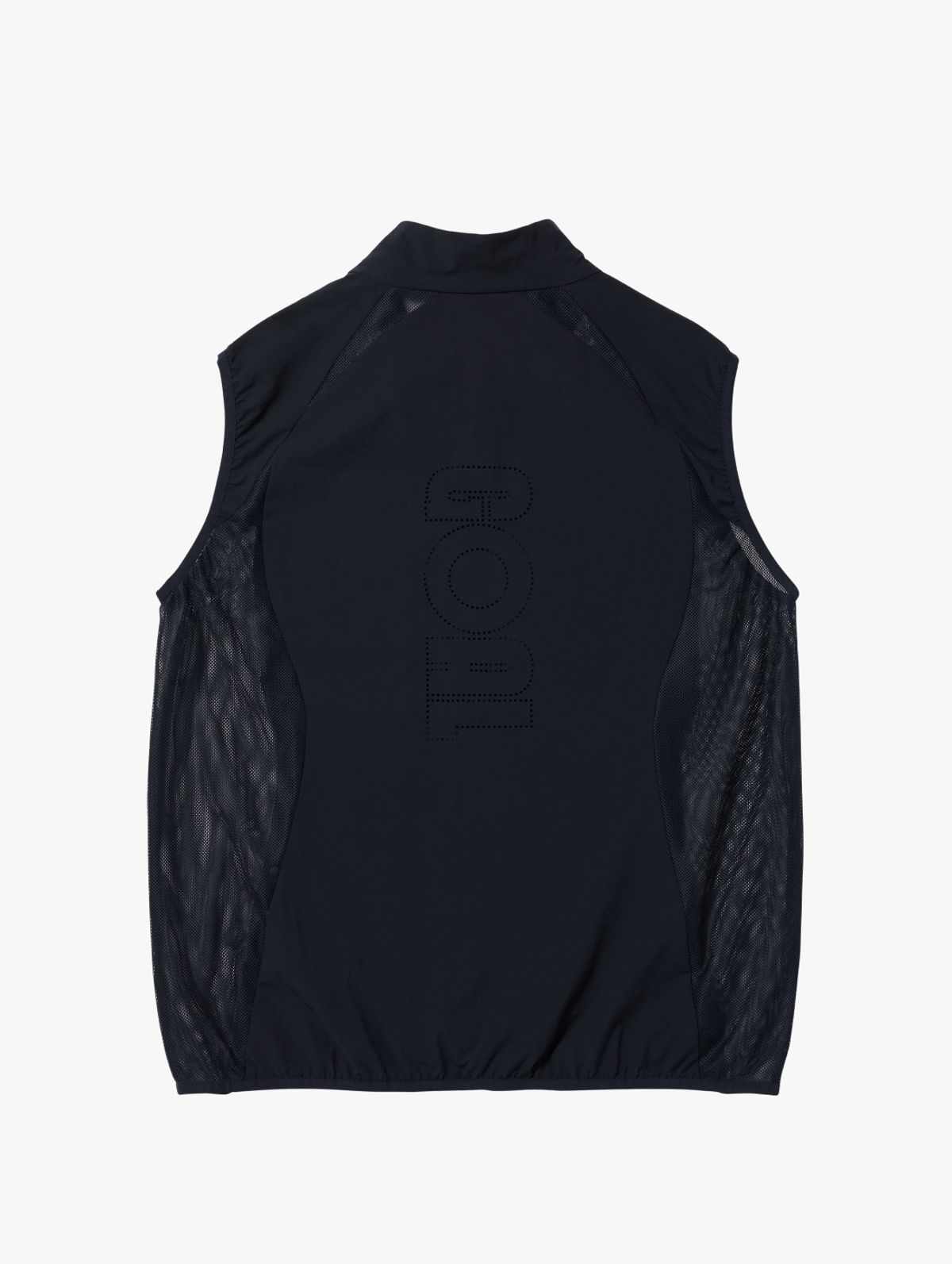 골스튜디오(GOALSTUDIO) AIR THROUGH 2WAY ZIP LIGHTWEIGHT VEST-NAVY