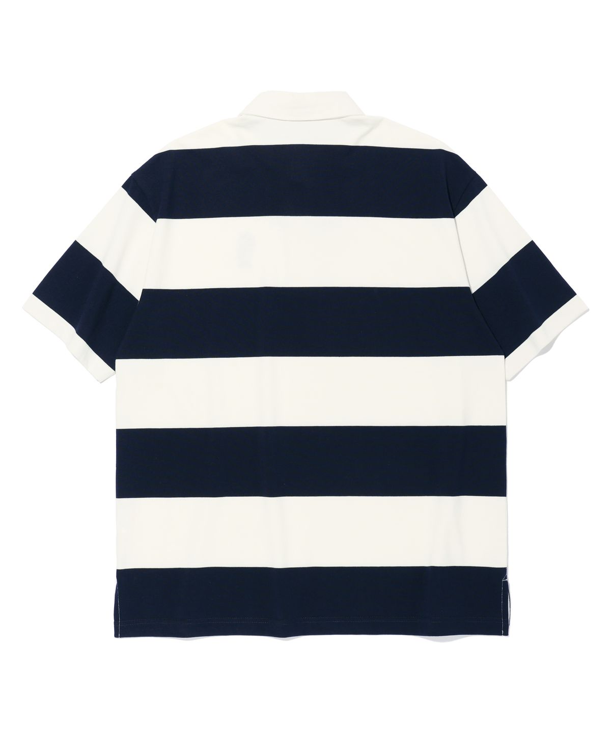 레이피커스(RAYFIKERS) 도티 스트라이프 카라 반팔티 DARK NAVY (MP2TU281-067)