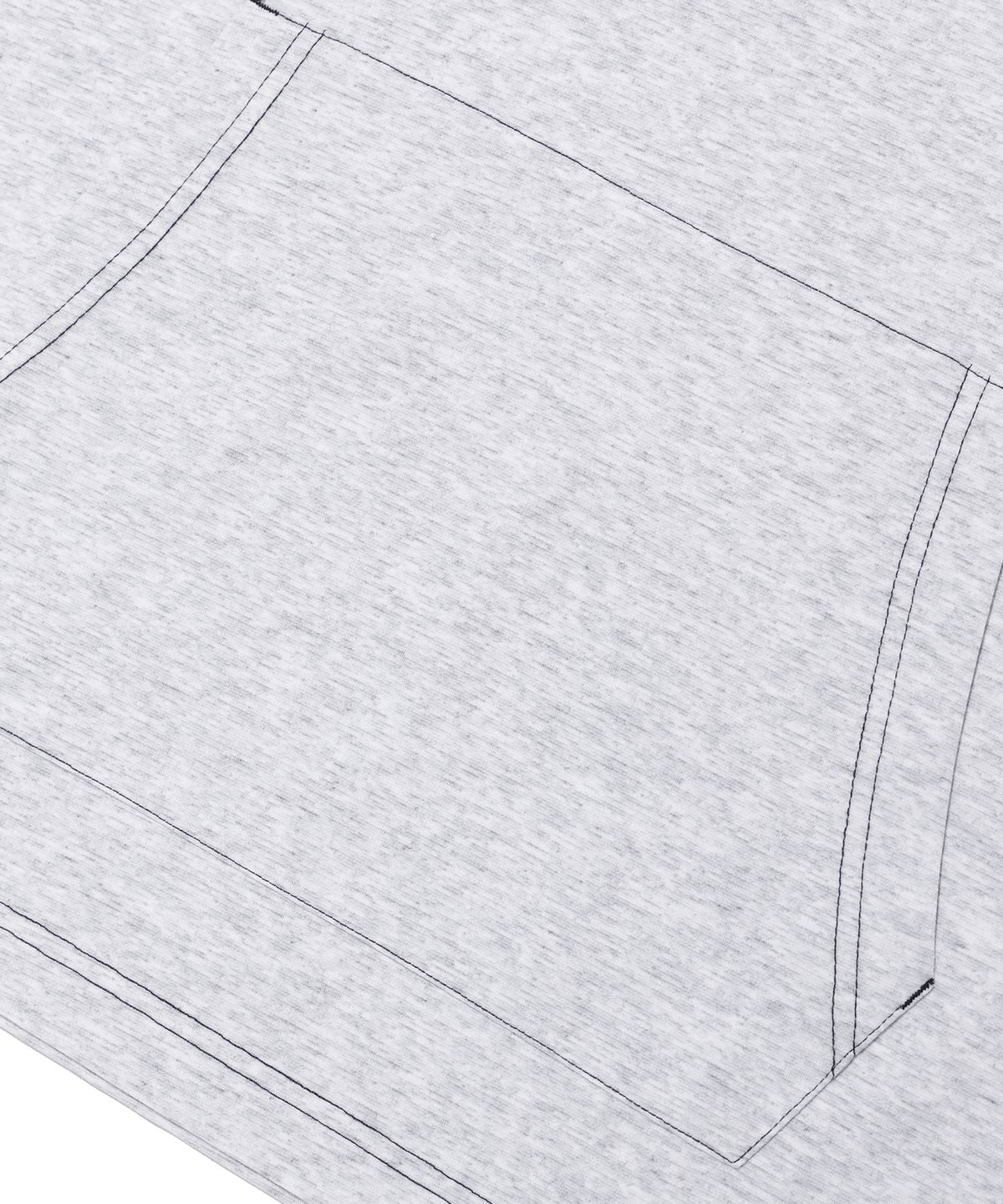 레이피커스(RAYFIKERS) 로고 스티치 반팔 후디 LIGHT GREY (MP7TU430-071)