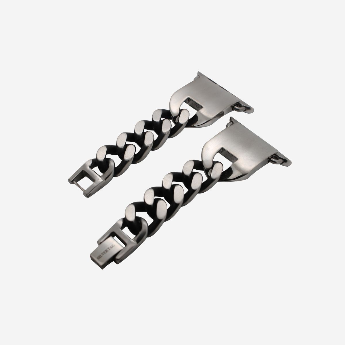 실버태그(SILVERTAG) APPLE WATCH STRAP NAST-P1354DCO 애플워치 체인 메탈 실버 스트랩