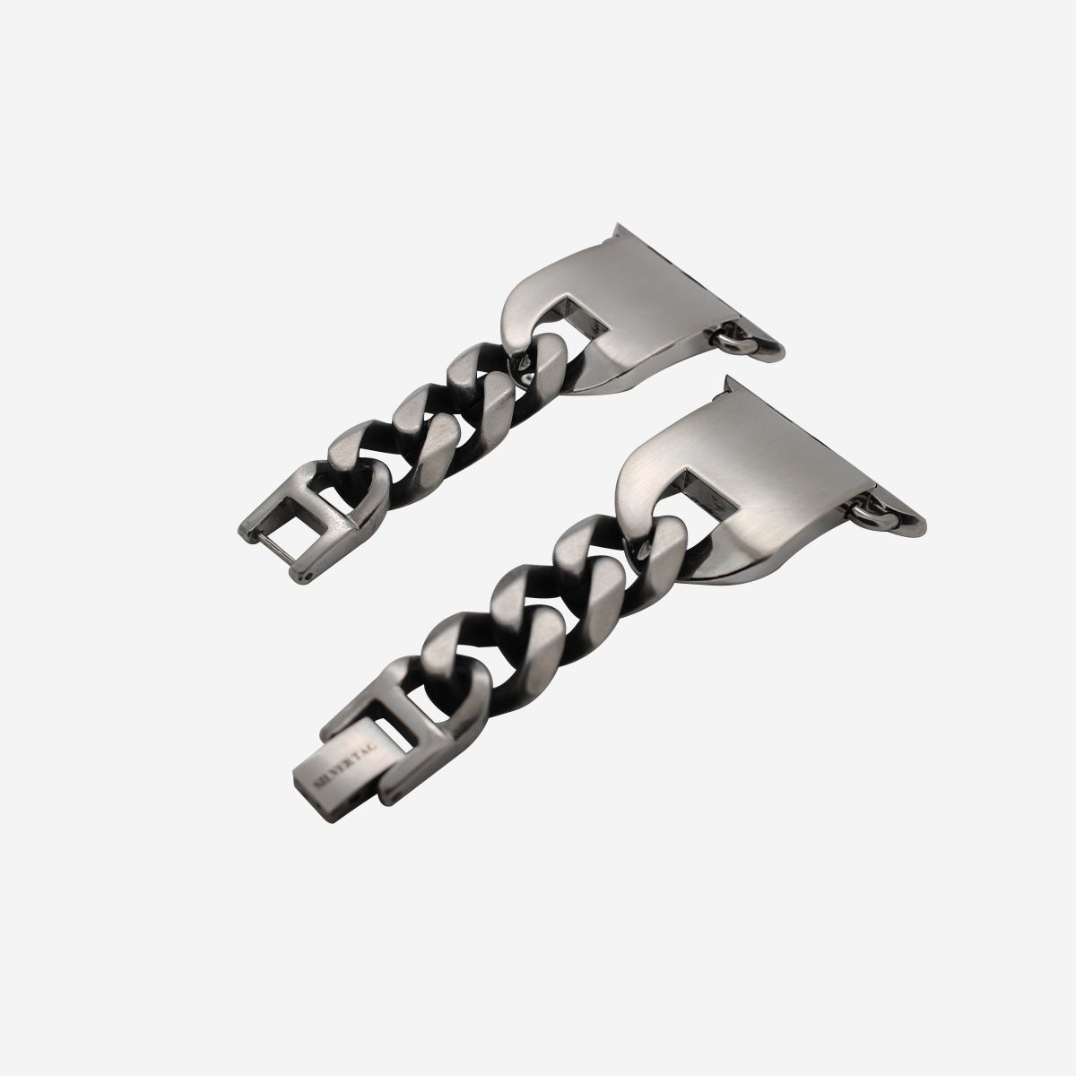 실버태그(SILVERTAG) APPLE WATCH STRAP NAST-P1406DCO 애플워치 체인 메탈 실버 스트랩