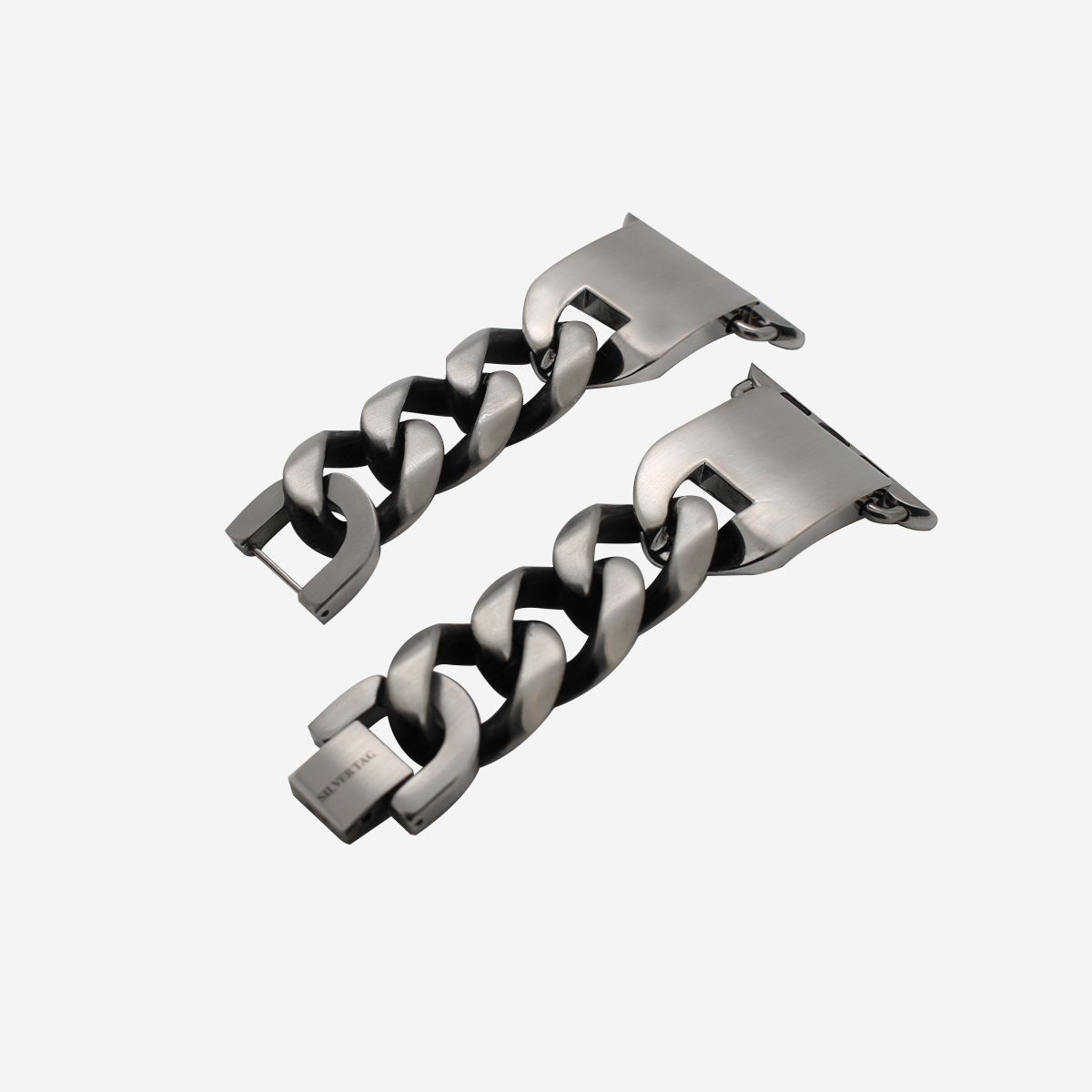 실버태그(SILVERTAG) APPLE WATCH STRAP NAST-P1506DCO 애플워치 체인 메탈 실버 스트랩